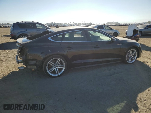 2018 Audi A5 Sportback Premium Plus with VIN WAUENCF51JA017863, listed as a Copart auction lot 70550523 with 63,270 mi miles. Bid and sale history available at carsss.com. Image 3.