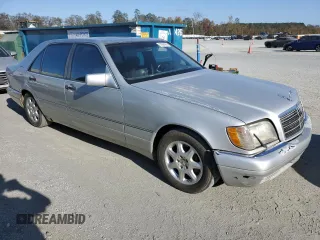 1999 Mercedes-Benz S-Class with VIN WDBGA43G7XA412012, listed as a Copart auction lot 78264204 with 141,038 mi miles and Clean Title. Bid and sale history available at carsss.com. Image 4.