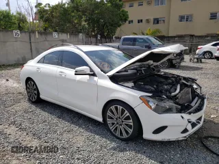 2018 Mercedes-Benz CLA with VIN WDDSJ4EB0JN670679, listed as a Copart auction lot 65502963 with 58,023 mi miles. Bid and sale history available at carsss.com. Image 4.