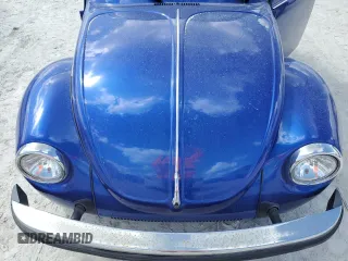1979 Volkswagen Beetle with VIN 1592001349, listed as a Copart auction lot 76376084 with 27,250 mi miles and Salvage Title. Bid and sale history available at DreamBid. Image 11.