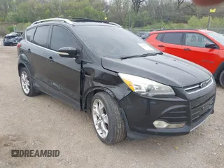 2015 Ford Escape Titanium with VIN 1FMCU9J96FUC11476, listed as a IAAI auction lot 42148953 with 149,341 mi miles. Bid and sale history available at carsss.com. Image 1.