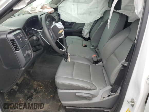 2018 Chevrolet Silverado 1500 Work Truck with VIN 1GCRCNEC3JZ296319, listed as a Copart auction lot 54670294 with 124,776 mi miles and Salvage Title. Bid and sale history available at carsss.com. Image 7.