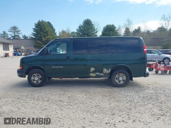 2008 Chevrolet Express Passenger z VIN 1GAGG25K481208039, wystawiony jako IAAI lot #42065395 z przebiegiem 390 738 mil mil oraz . Historia ofert i sprzedaży dostępna na DreamBid. Obrazek 13.
