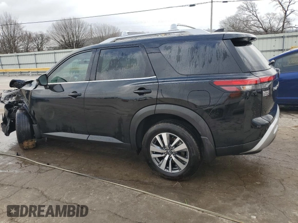 2024 Nissan Pathfinder SL z VIN 5N1DR3CA6RC251898, wystawiony jako Copart lot #43704265 z przebiegiem 19 683 mil mil oraz Szkoda całkowita • Salvage title. Historia ofert i sprzedaży dostępna na DreamBid. Obrazek 2.