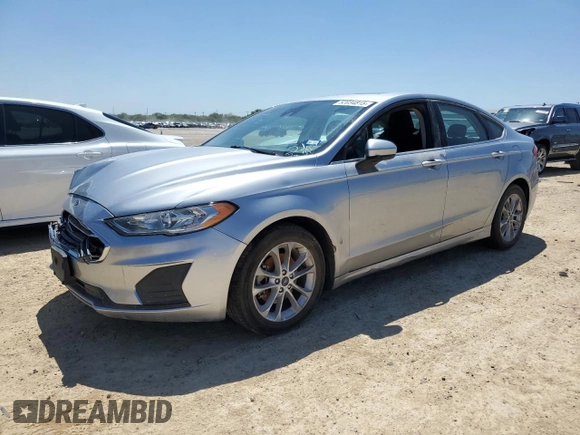 2020 Ford Fusion SE with VIN 3FA6P0HD1LR203485, listed as a Copart auction lot 52034815 with 105,442 mi miles and Clean title. Bid and sale history available at DreamBid. Image 1.