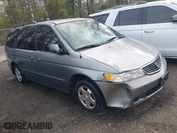 2000 Honda Odyssey EX with VIN 2HKRL1864YH596967, listed as a IAAI auction lot 41976363 with 146,411 mi miles and . Bid and sale history available at DreamBid. Image 1.