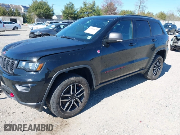 2021 Jeep Grand Cherokee Trailhawk with VIN 1C4RJFLGXMC698606, listed as a IAAI auction lot 41901479 with 50,086 mi miles. Bid and sale history available at carsss.com. Image 18.