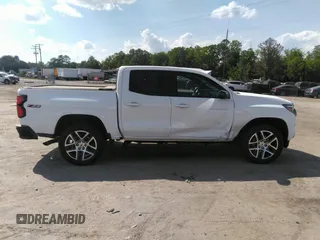 2023 Chevrolet Colorado 4WD Z71 with VIN 1GCPTDEK4P1249624, listed as a IAAI auction lot 42130950 with 9,795 mi miles and . Bid and sale history available at DreamBid. Image 13.