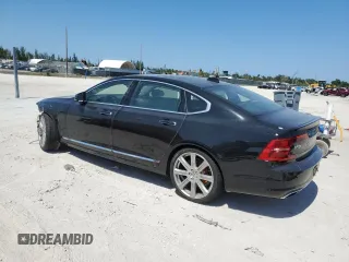2020 Volvo S90 Inscription with VIN LVYA22MLXLP175892, listed as a Copart auction lot 57109444 with 29,693 mi miles and Salvage Title. Bid and sale history available at carsss.com. Image 2.