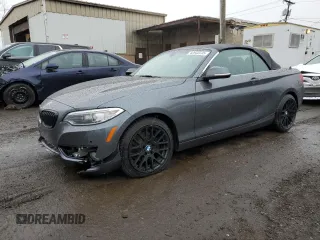 2016 BMW 2 Series 228i xDrive with VIN WBA1L9C5XGV325028, listed as a Copart auction lot 42932235 with 42,227 mi miles and Salvage Title. Bid and sale history available at carsss.com. Image 1.