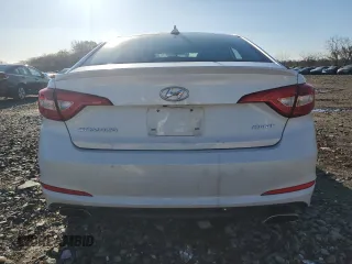 2017 Hyundai Sonata Sport with VIN 5NPE34AF4HH524502, listed as a Copart auction lot 48849035 with 104,865 mi miles and Salvage Title. Bid and sale history available at DreamBid. Image 6.