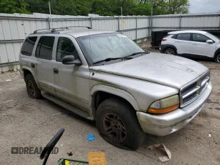 2003 Dodge Durango SLT with VIN 1D4HS48Z63F596484, listed as a Copart auction lot 43329125 with 187,608 mi miles and Salvage title. Bid and sale history available at DreamBid. Image 4.