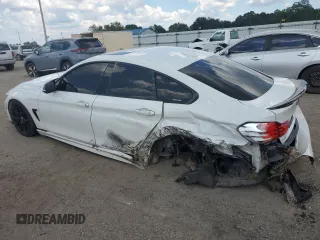 2017 BMW 4 Series 430i with VIN WBA4F7C56HG787195, listed as a Copart auction lot 62080725 with 72,713 mi miles and Non repairable. Bid and sale history available at DreamBid. Image 2.