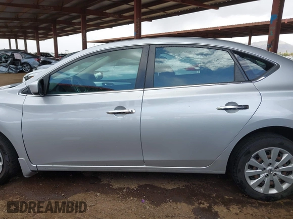 2017 Nissan Sentra SV with VIN 3N1AB7AP5HY340803, listed as a IAAI auction lot 41965988 with 97,527 mi miles. Bid and sale history available at carsss.com. Image 14.