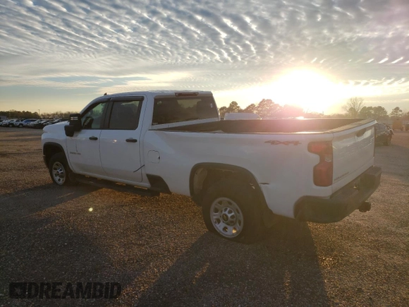 2024 Chevrolet Silverado 3500HD Work Truck with VIN 1GC4YSEY8RF271077, listed as a Copart auction lot 83349994 with 24,563 mi miles and Salvage Title. Bid and sale history available at carsss.com. Image 2.