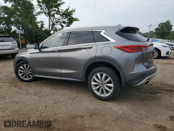 2019 Infiniti QX50 Essential z VIN 3PCAJ5M35KF126894, wystawiony jako Copart lot #60661325 z przebiegiem 66 307 mil mil oraz Szkoda całkowita • Salvage title. Historia ofert i sprzedaży dostępna na DreamBid. Obrazek 2.