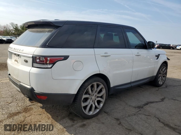 2014 Land Rover Range Rover Sport HSE with VIN SALWR2WF0EA376246, listed as a Copart auction lot 48379165 with 92,159 mi miles and Salvage Title. Bid and sale history available at carsss.com. Image 3.