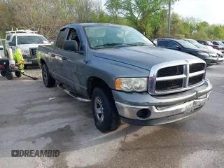 2005 Dodge 1500 SLT with VIN 1D7HA18N05J536461, listed as a IAAI auction lot 41893055 with 139,415 mi miles. Bid and sale history available at carsss.com. Image 1.