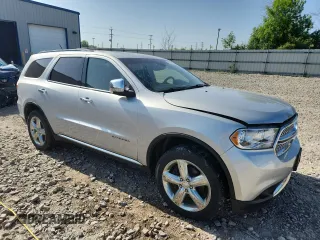 2013 Dodge Durango Citadel with VIN 1C4RDJEG7DC517761, listed as a Copart auction lot 61745515 with 175,810 mi miles and Clean title. Bid and sale history available at DreamBid. Image 4.