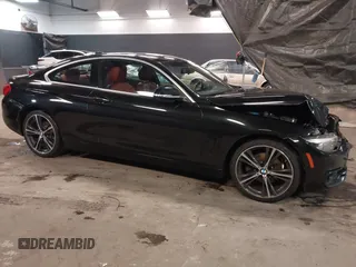 2019 BMW 4 Series 430i with VIN WBA4W3C52KAF93592, listed as a IAAI auction lot 41119481 with 104,214 mi miles and . Bid and sale history available at carsss.com. Image 1.