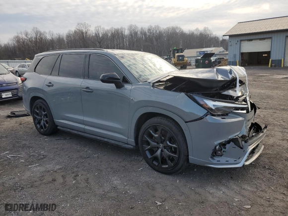 2024 Lexus TX with VIN 5TDABAB64RS005119, listed as a Copart auction lot 43784535 with NaN miles and Salvage Title. Bid and sale history available at carsss.com. Image 4.