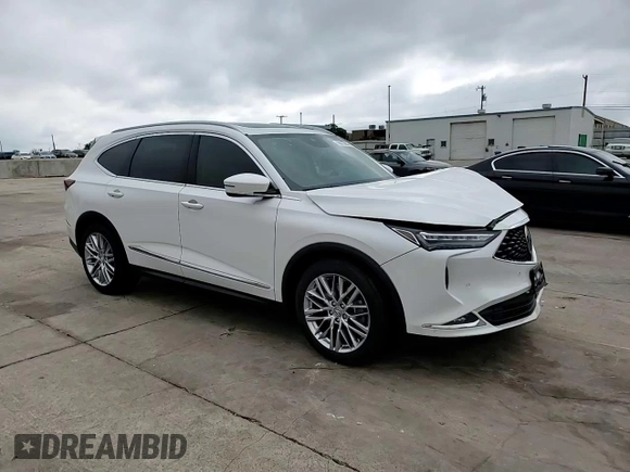 2023 Acura MDX Advance с VIN 5J8YE1H87PL006358, выставлен на аукционе Copart как лот 56013605 с пробегом 49 109 миль миль и Списание • Salvage title. История ставок и продаж доступна на DreamBid. Изображение 15.