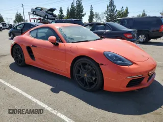 2021 Porsche 718 Cayman z VIN WP0AA2A87MS260522, wystawiony jako Copart lot #70483854 z przebiegiem 5 117 mil mil oraz Szkoda całkowita • Salvage title. Historia ofert i sprzedaży dostępna na DreamBid. Obrazek 4.
