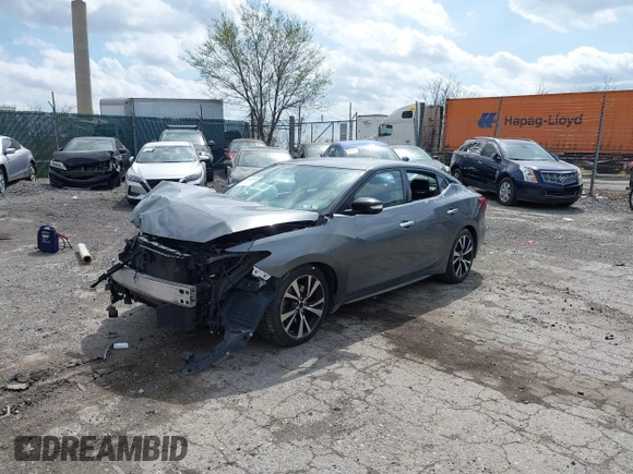 2018 Nissan Maxima SV with VIN 1N4AA6APXJC384102, listed as a IAAI auction lot 41907089 with 91,321 mi miles and . Bid and sale history available at DreamBid. Image 18.