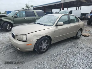 2003 Hyundai Elantra GLS with VIN KMHDN45D83U597221, listed as a Copart auction lot 59762445 with 114,552 mi miles and Salvage title. Bid and sale history available at DreamBid. Image 1.