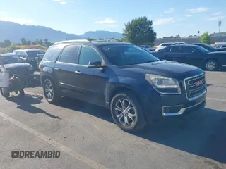 2015 GMC Acadia SLT with VIN 1GKKVRKD9FJ173280, listed as a IAAI auction lot 40113147 with 118,533 mi miles. Bid and sale history available at carsss.com. Image 1.