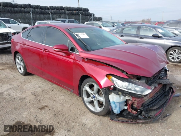 2016 Ford Fusion SE with VIN 3FA6P0HD7GR231104, listed as a IAAI auction lot 41673127 with 141,075 mi miles. Bid and sale history available at carsss.com. Image 1.