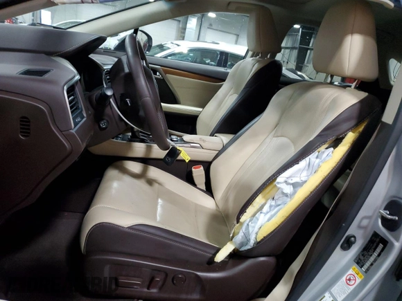2017 Lexus RX 350 with VIN 2T2BZMCA6HC083229, listed as a Copart auction lot 58265835 with 61,548 mi miles and Salvage title. Bid and sale history available at DreamBid. Image 7.