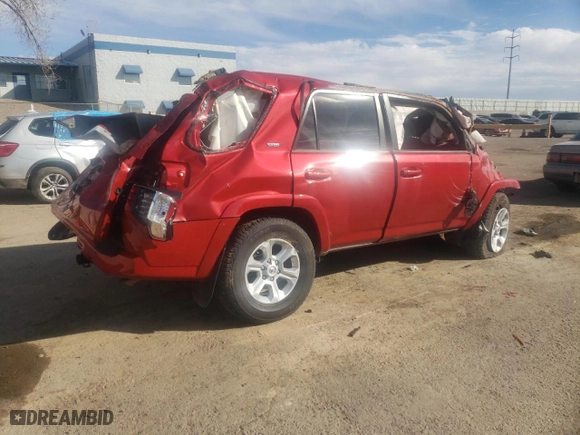 2023 Toyota 4Runner SR5 Premium with VIN JTENU5JR0P6195380, listed as a Copart auction lot 47071835 with 0 mi miles and Non Repairable. Bid and sale history available at carsss.com. Image 3.