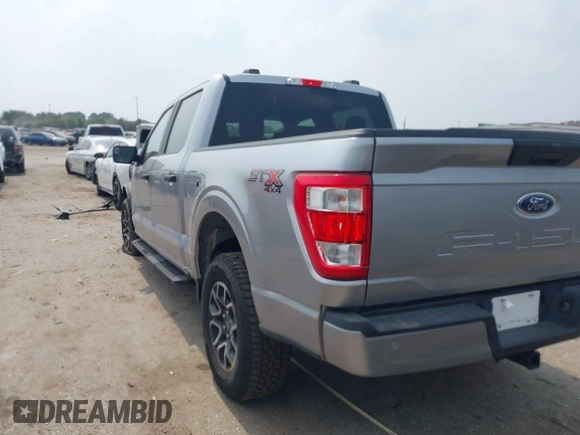 2022 Ford F-150 XL with VIN 1FTFW1E52NFA73233, listed as a IAAI auction lot 42311048 with 14,298 mi miles and . Bid and sale history available at DreamBid. Image 3.