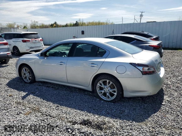 2013 Nissan Maxima SV with VIN 1N4AA5AP8DC812442, listed as a Copart auction lot 55475245 with 209,526 mi miles and Salvage Title. Bid and sale history available at DreamBid. Image 2.