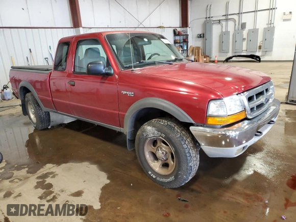 2000 Ford Ranger XLT z VIN 1FTZR15X8YTB10622, wystawiony jako Copart lot #52872405 z przebiegiem 172 172 mil mil oraz Szkoda całkowita • Salvage title. Historia ofert i sprzedaży dostępna na DreamBid. Obrazek 4.