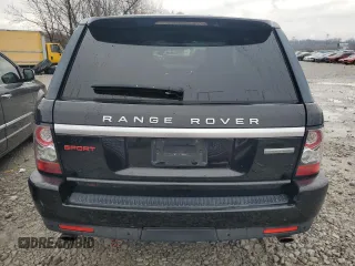 2013 Land Rover Range Rover Sport SC with VIN SALSH2E40DA767431, listed as a Copart auction lot 85788904 with 107,980 mi miles and Salvage Title. Bid and sale history available at carsss.com. Image 6.