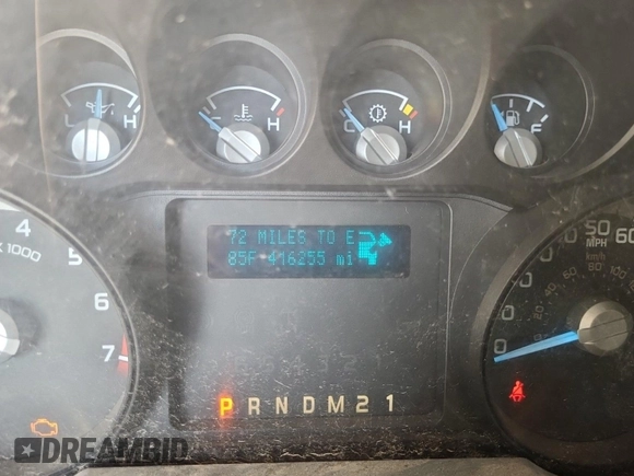 2011 Ford F-250 XL with VIN 1FT7X2B63BEC07690, listed as a IAAI auction lot 42827998 with 416,255 mi miles and . Bid and sale history available at DreamBid. Image 9.