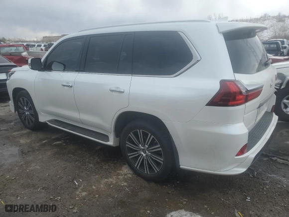 2020 Lexus LX with VIN JTJDY7AX2L4324141, listed as a Copart auction lot 40421224 with NaN miles. Bid and sale history available at carsss.com. Image 2.