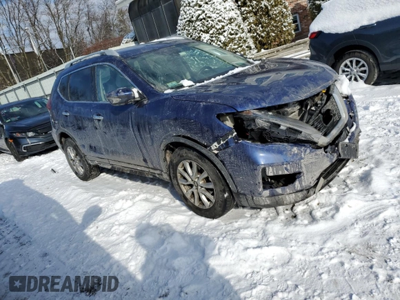 2020 Nissan Rogue SL with VIN 5N1AT2MV4LC795212, listed as a Copart auction lot 88966145 with 69,689 mi miles and Salvage Title. Bid and sale history available at DreamBid. Image 4.