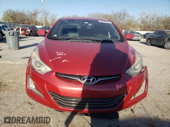 2014 Hyundai Elantra SE z VIN KMHDH4AE6EU052627, wystawiony jako Copart lot #49247275 z przebiegiem 133 647 mil mil oraz Szkoda całkowita • Salvage title. Historia ofert i sprzedaży dostępna na DreamBid. Obrazek 5.