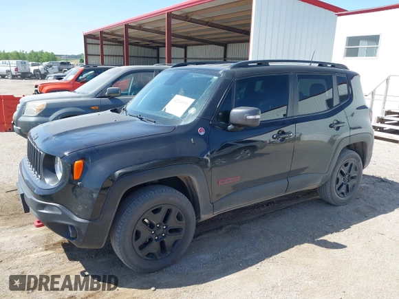 2018 Jeep Renegade Trailhawk with VIN ZACCJBCB0JPG78827, listed as a IAAI auction lot 42240590 with 72,736 mi miles and . Bid and sale history available at DreamBid. Image 6.