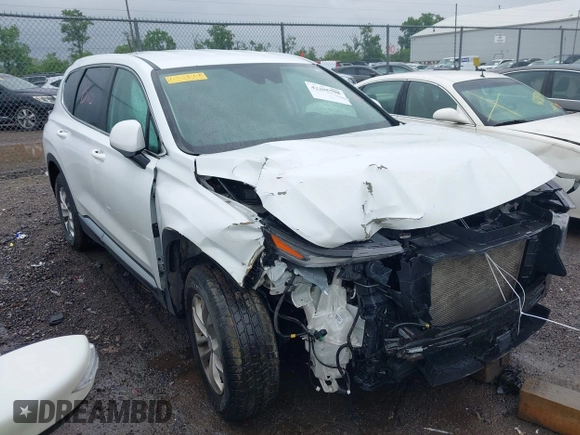 2019 Hyundai Santa Fe SE with VIN 5NMS2CAD1KH032805, listed as a IAAI auction lot 42385798 with Not provided miles and . Bid and sale history available at DreamBid. Image 1.