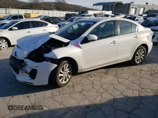2013 Mazda 3 i Touring with VIN JM1BL1VP9D1742859, listed as a Copart auction lot 62954334 with 114,488 mi miles and Salvage Title. Bid and sale history available at DreamBid. Image 1.