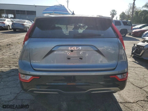2023 Kia Niro EV Wind with VIN KNDCR3L18P5036573, listed as a Copart auction lot 52213285 with 70,406 mi miles and Salvage Title. Bid and sale history available at carsss.com. Image 6.
