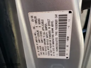 2006 Honda Accord Sdn LX SE with VIN 1HGCM56316A147772, listed as a Copart auction lot 48284215 with 267,759 mi miles and Salvage Title. Bid and sale history available at carsss.com. Image 15.