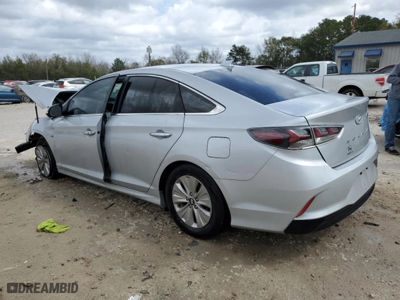 2019 Hyundai Sonata Hybrid SE with VIN KMHE24L39KA093459, listed as a Copart auction lot 46731325 with 0 mi miles and Non Repairable. Bid and sale history available at carsss.com. Image 2.