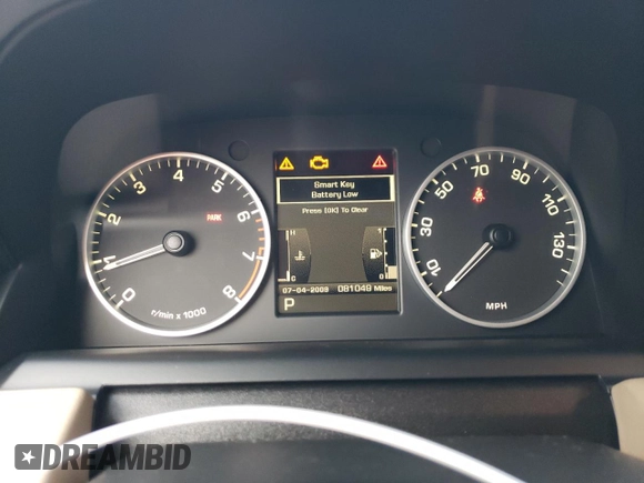 2010 Land Rover Range Rover Sport HSE Lux с VIN SALSK2D40AA233280, выставлен на аукционе Copart как лот 54262185 с пробегом 81 049 миль миль и Списание • Salvage title. История ставок и продаж доступна на DreamBid. Изображение 9.