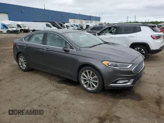 2017 Ford Fusion SE with VIN 3FA6P0HD3HR185949, listed as a Copart auction lot 58828325 with 169,148 mi miles and Clean title. Bid and sale history available at DreamBid. Image 4.