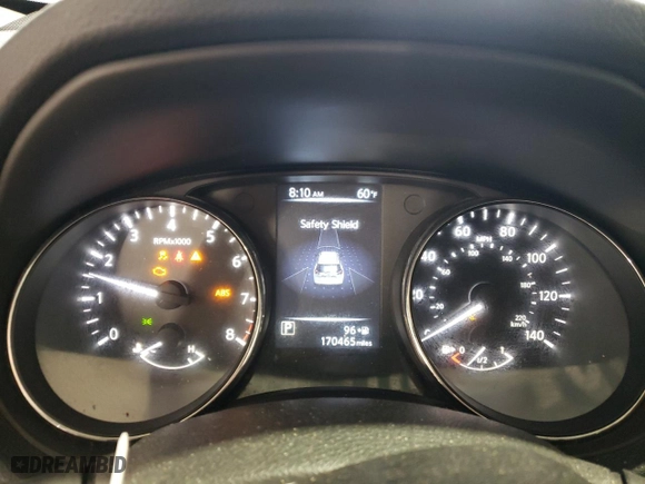 2017 Nissan Rogue SV with VIN 5N1AT2MV3HC856542, listed as a Copart auction lot 48722665 with 170,465 mi miles and Clean Title. Bid and sale history available at carsss.com. Image 9.